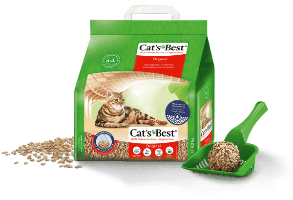  Cát gỗ hữu cơ Cat's Best Original - Vón cục và khử mùi 