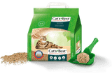  Cát gỗ hữu cơ Cat's Best Sensitive - Vón cục tốt và khử khuẩn dành cho mèo nhạy cảm 