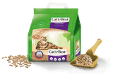  Cát gỗ hữu cơ Cat's Best Smart Pellets - Vón cục mềm và không dính chân 