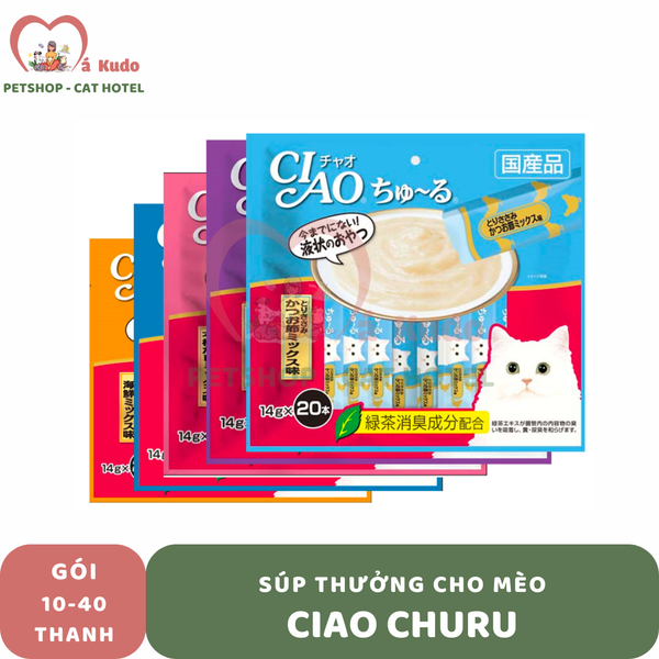  Ciao churu - Soup thưởng cho mèo 