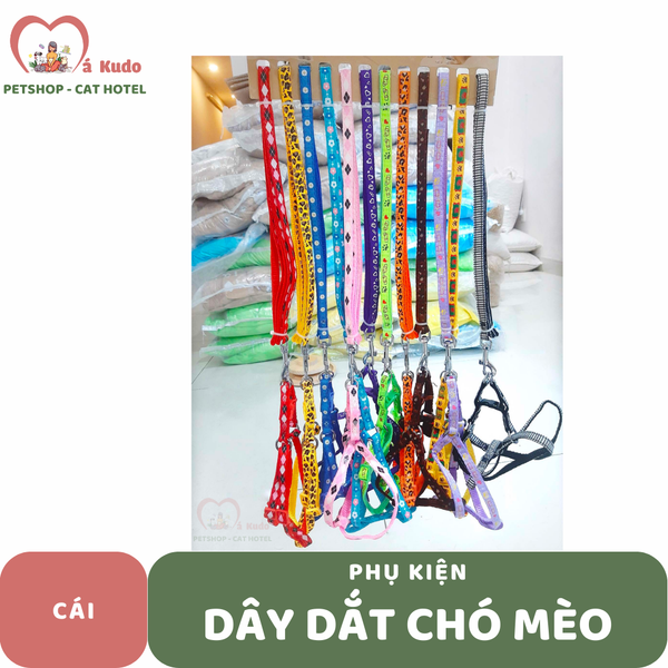  Dây dắt chó mèo 