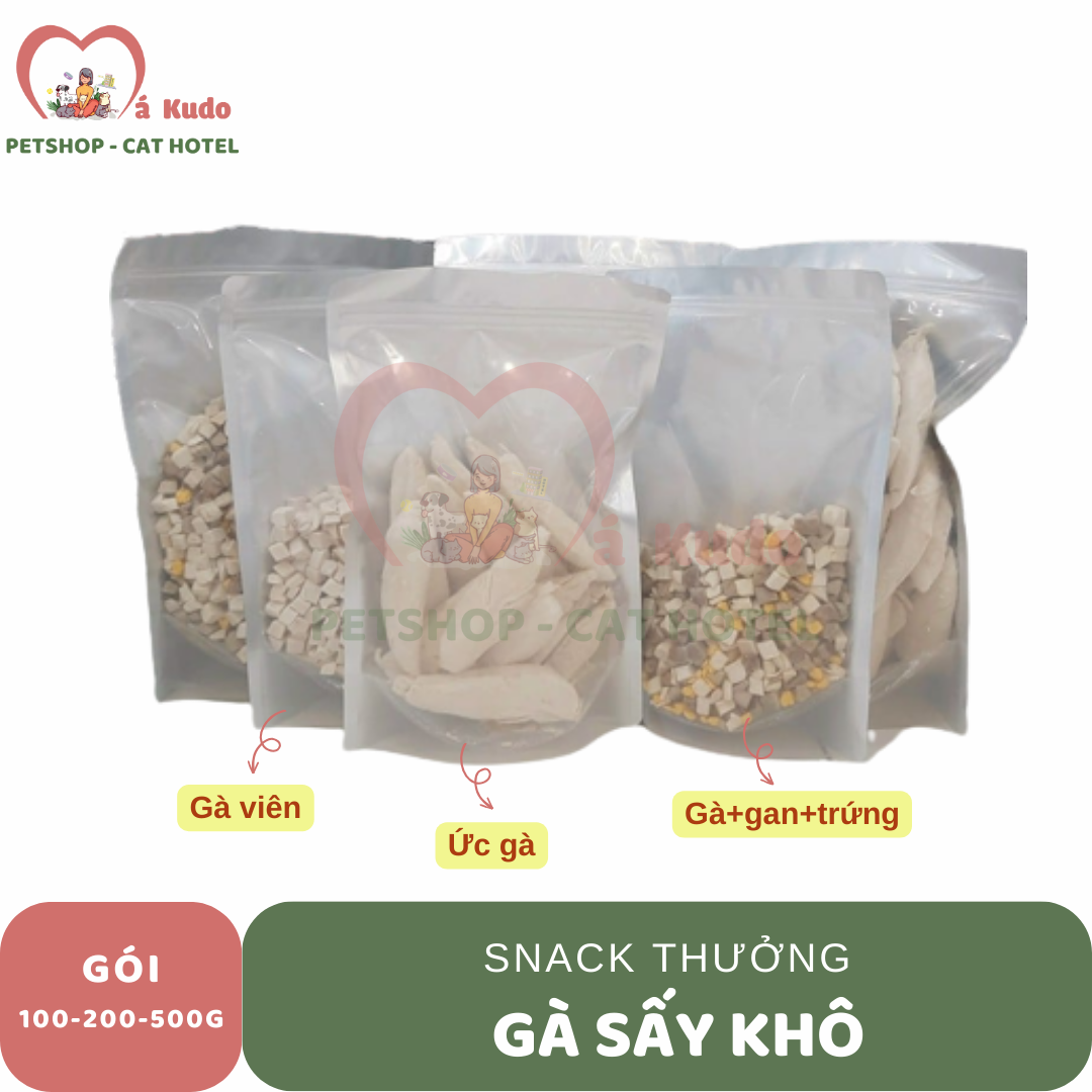  Ức gà sấy khô 
