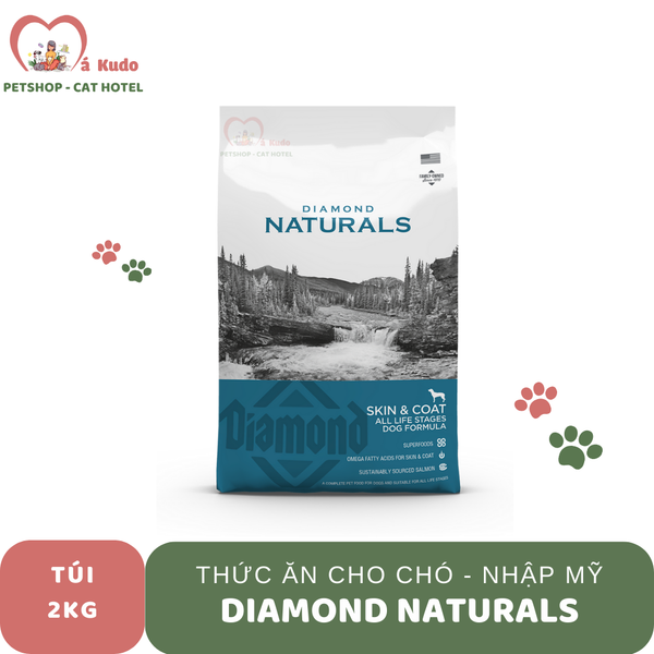  Hạt Diamond Naturals Skin & Coat All Life Stage (Salmon & Potato) dành cho chó 