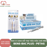  MEN VI SINH HỖ TRỢ TIÊU HÓA CHÓ MÈO BENE-BAC PLUS - PETAG 