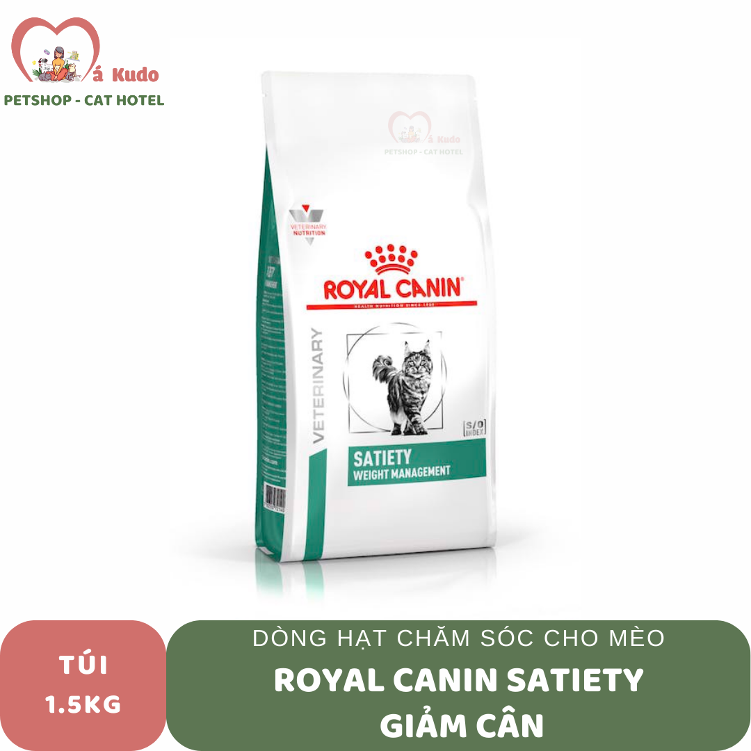  Hạt Royal Canin Satiety - Hỗ trợ kiểm soát cân nặng ở mèo 