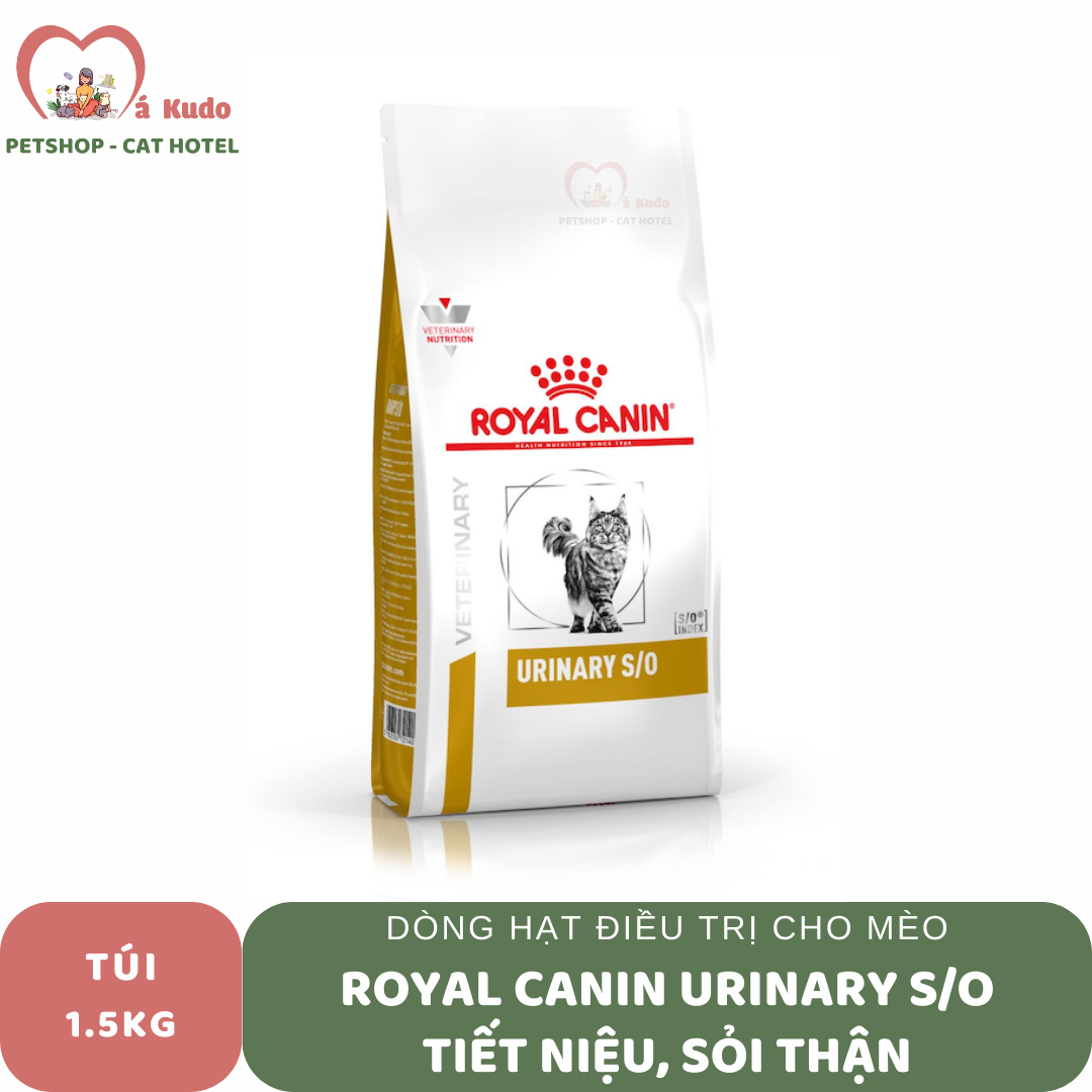  Hạt Royal Canin Urinari S/O - Hỗ trợ điều trị sỏi thận, tiết niệu cho mèo 