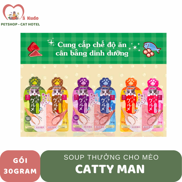  Soup thưởng đôi mix vị Cattyman 