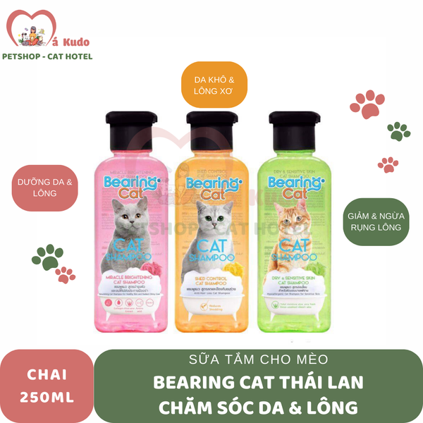  Sữa tắm Bearing Cat 