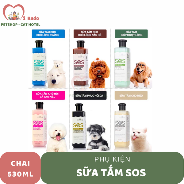  Sữa tắm SOS dành cho chó 