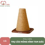  Trụ cào móng cho mèo hình tam giác 