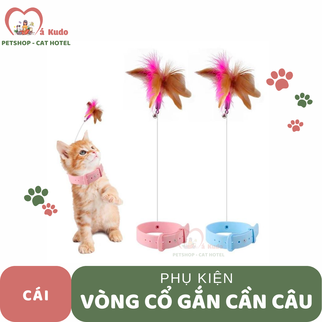  Vòng cổ gắn cần câu 