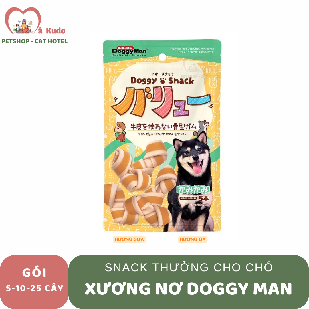  Xương nơ hương sữa/ gà Doggy Man 