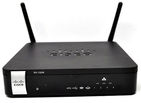  Cisco RV130W Wireless-N Multifunction VPN Router . Hỗ trợ 10 VPN Point to Point (RV130W-E-G5-K9) 