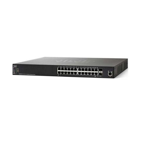  Cisco SF350-24 24-port 10/100 Managed Switch ( SF350-24-K9-EU ) 