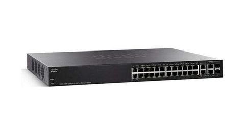  Cisco SF350-24MP 24-port 10/100 Max PoE Managed Switch ( SF350-24MP-K9-EU ) 