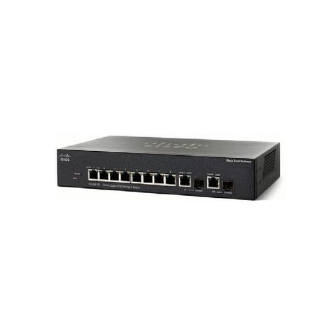  Cisco SF352-08MP 8-port 10/100 Max-POE Managed Switch ( SF352-08MP-K9-EU ) 