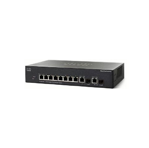  Cisco SG350-10 10-port Gigabit Managed Switch ( SG350-10-K9-EU ) 