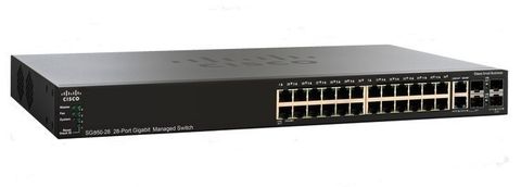  Cisco SG350-28MP 28-port Gigabit POE Managed Switch ( SG350-28MP-K9-EU ) 