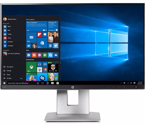  HP EliteDisplay E230t 23-inch Touch Monitor (W2Z50AA) 