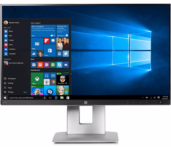 HP EliteDisplay E230t 23-inch Touch Monitor (W2Z50AA)