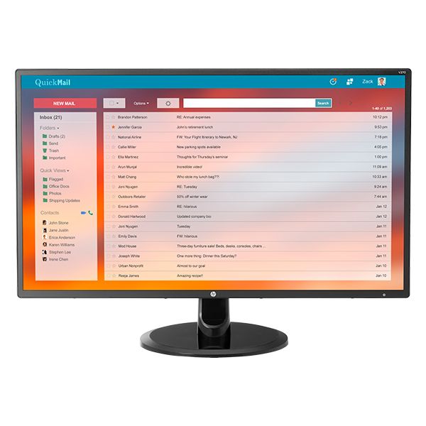 HP V270 27-inch Monitor (2KZ35AA)