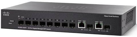  Cisco SG350-10SFP 10-port Gigabit Managed SFP Switch ( SG350-10SFP-K9-EU ) 