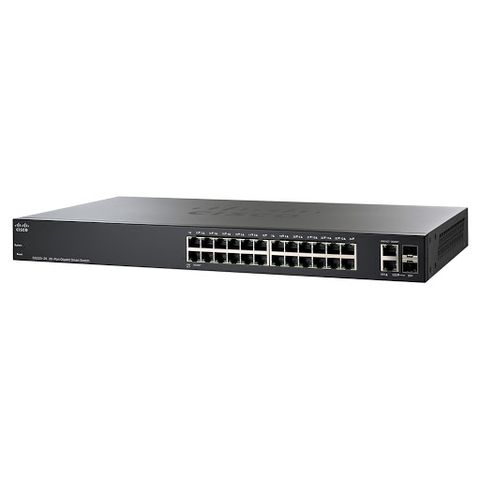  SG250X-24 24-Port Gigabit Smart Switch with 10G Uplinks ( SG250X-24-K9-EU ) 