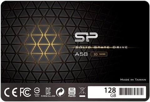  Silicon Power 128Gb SSD 3D NAND TLC A58 Performance Boost SATA III 2.5
