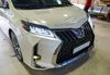 Xe Toyota Sienna 2013 Thay Đèn Pha Nguyên Cụm Và Độ Đèn Bi LED KMR