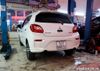 Độ Pô Cho Xe MITSUBISHI MIRAGE Mẫu AKRAPOVIC Đơn Chính Hãng