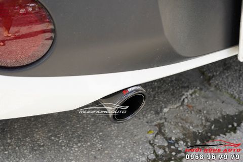  Độ Pô AKRAPOVIC Đơn Thể Thao Cho Xe HYUNDAI I10 2018 Tại TPHCM 