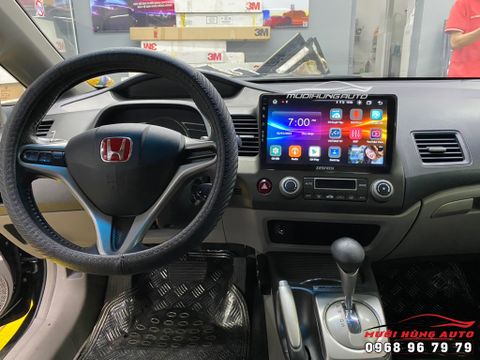  Thay Đầu DVD Android ZESTECH Z500 Cao Cấp Cho Xe HONDA CIVIC 2011 