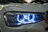 Combo Độ 4 Bi LED DOMAX X-LED PRO Và Vòng Angel Eyes Cho Xe BMW X4