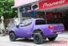 Dịch Vụ Dán Wrap Đổi Màu Xe MITSUBISHI TRITON Thành Màu Tím Cao Cấp