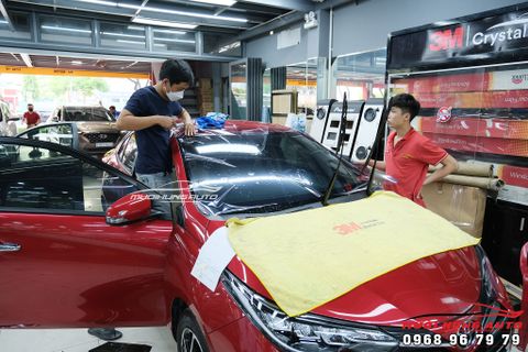  Dán Phim Cách Nhiệt 3M Cho Xe TOYOTA VIOS 2022 Chuyên Nghiệp 