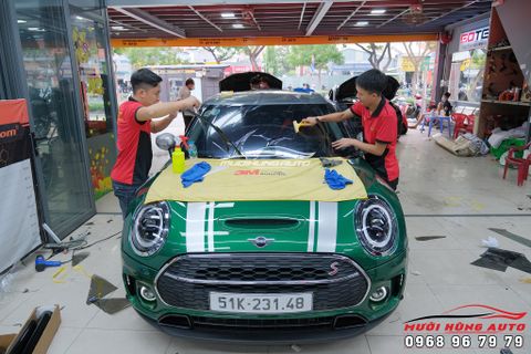  Dán Phim Cách Nhiệt 3M Chất Lượng Cho Xe MINI COOPER Tại TPHCM 