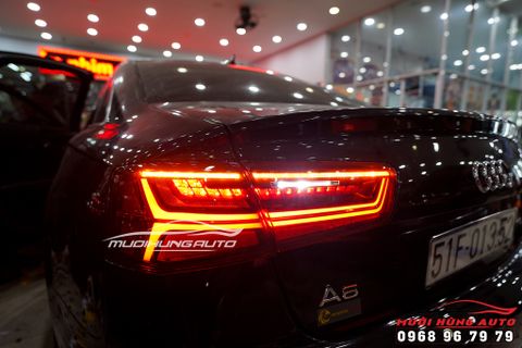  Thay Cụm Đèn LED Hậu Cho AUDI A6 Cá Tính - Đẳng Cấp 