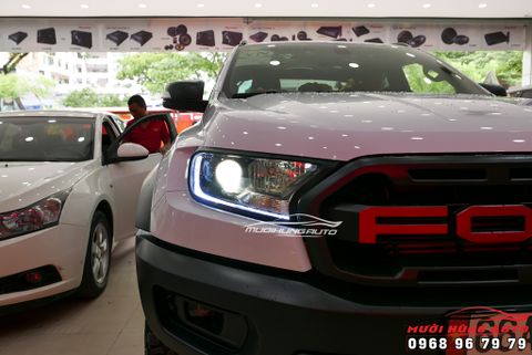  Độ Đèn Nguyên Cụm Trước Sau Cho Xe FORD RAPTOR Chuyên Nghiệp 