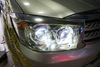 Dịch Vụ Độ Bi LED Lion King Aozoom Chính Hãng Cho Xe Toyota Fortuner
