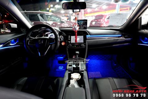  Độ Đèn LED Nội Thất Đổi Màu Siêu Đẹp Cho Xe HONDA CIVIC Tại TPHCM 