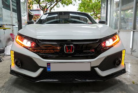  Honda Civic 2019 Độ Bi Led Mắt Quỷ Cao Cấp 