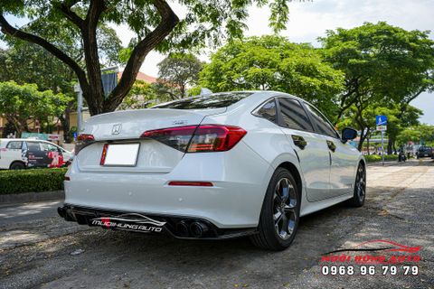  Độ Combo Pô Akrapovic Và Líp Pô Cao Cấp Cho Xe Honda Civic 2022 