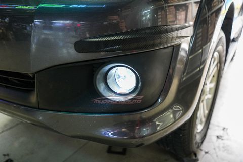  Độ Đèn Bi Gầm LED LASER AES Cho Xe TOYOTA FORTUNER 2014 