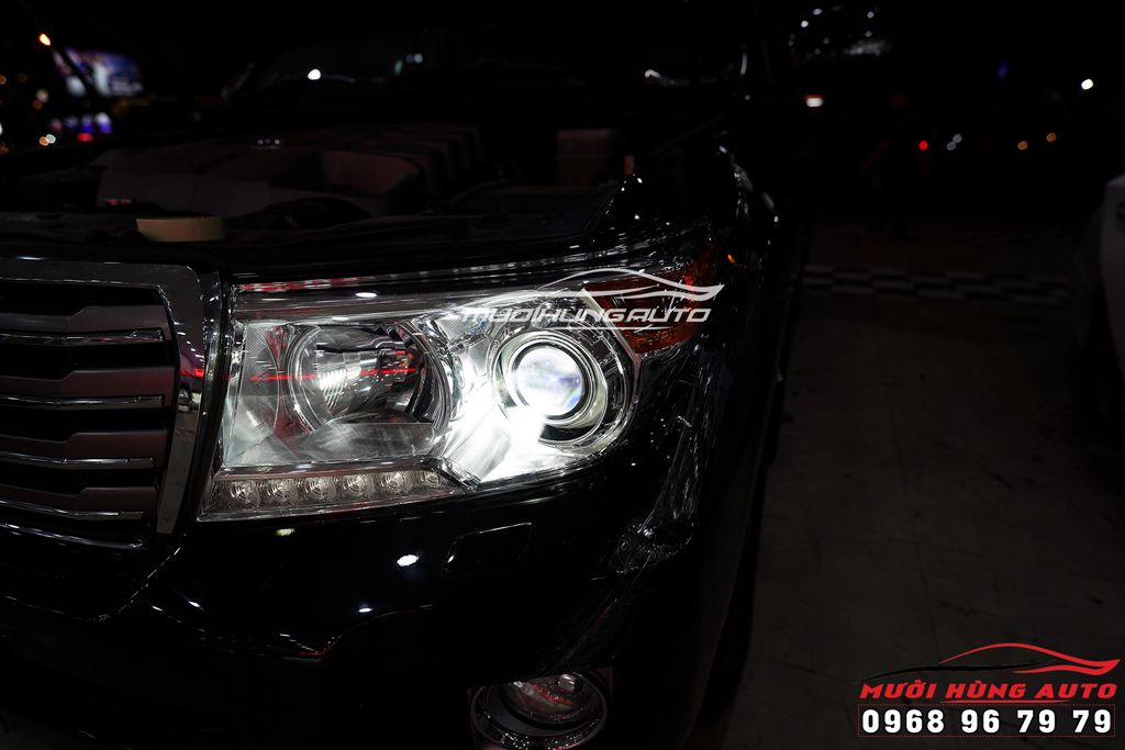 Độ Đèn Bi LED OSRAM Tăng Sáng Cho TOYOTA LAND CRUISER Chuyên Nghiệp