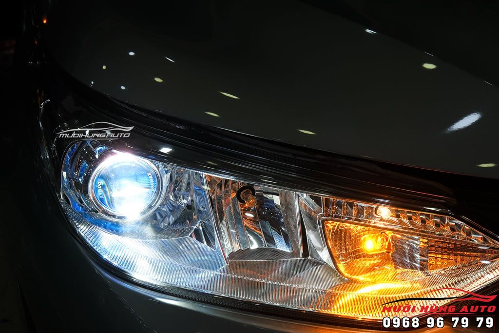 Độ Đèn Bi LED Domax X-LED Xe Toyota Vios 2020 Chính Hãng