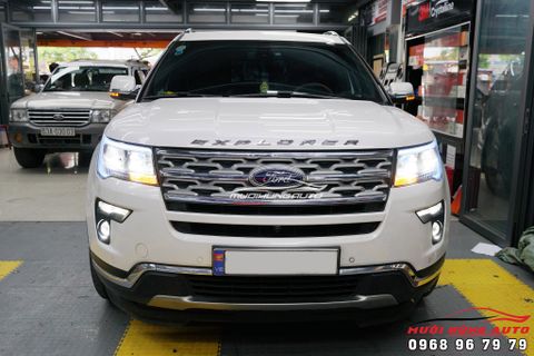  Độ Đèn Bi LED Laser KENZO S900 Và Bi Gầm Cho FORD EXPLORER 2020 