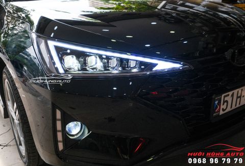 Độ Đèn LED Mí Và Bi Gầm Cho Hyundai Elantra 2020 Tại TPHCM