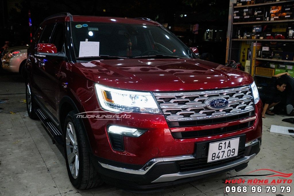 Độ LED Domax XLED Tăng Sáng Cực Chất Xe Ford Explorer 2019 - 2021