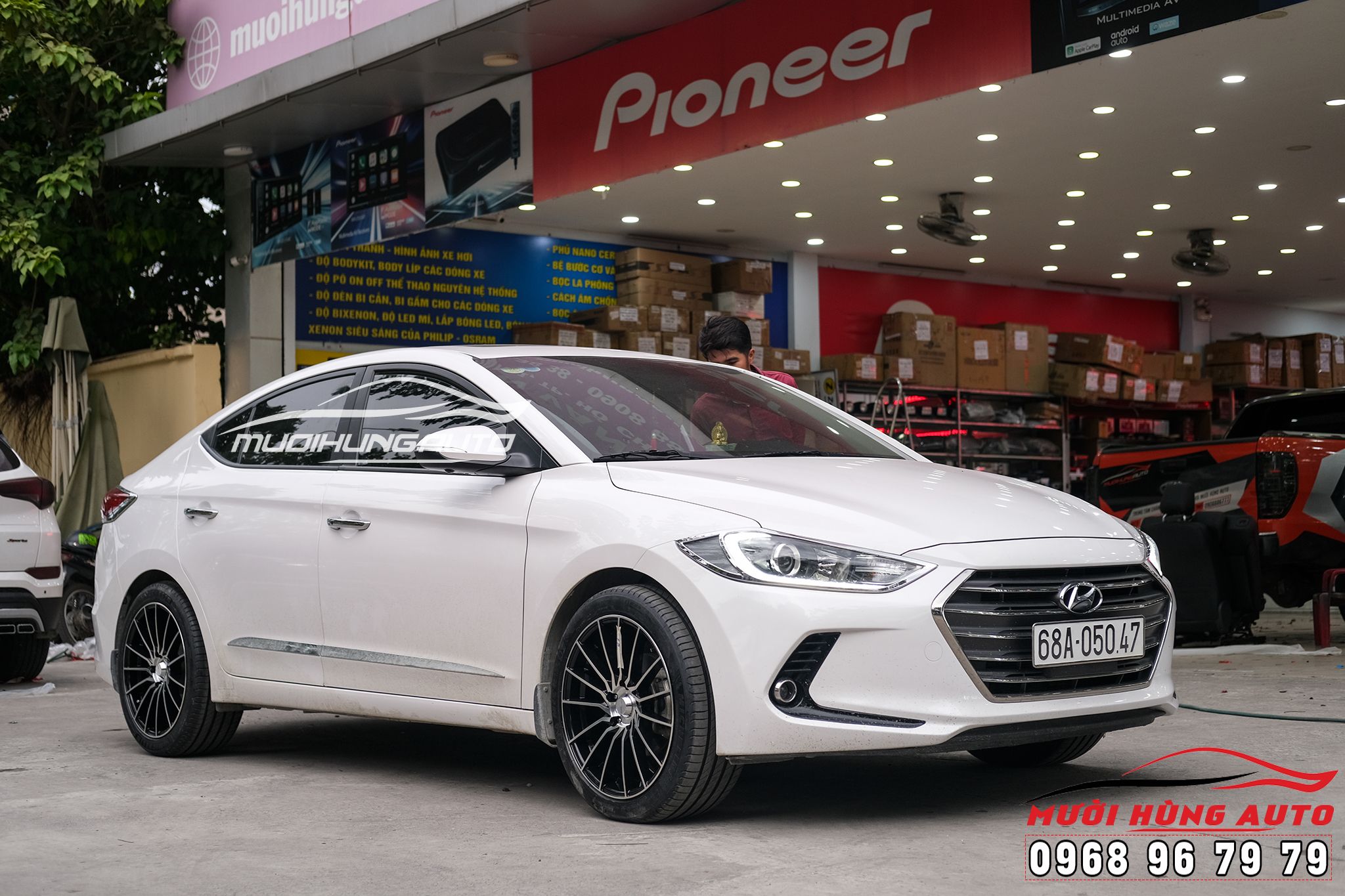 Độ Mâm Thể Thao Cao Cấp Xe Hyundai Elantra 2018 - 2019