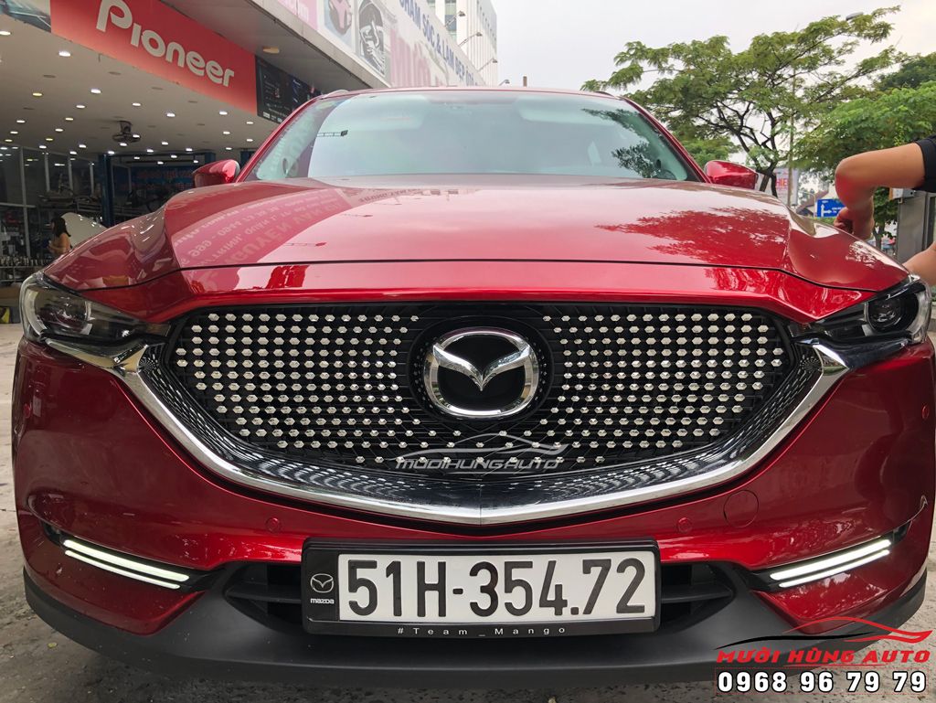 Độ Mặt Ga Lăng Xe MAZDA CX5 2020 Mẫu Sao Rơi Đẳng Cấp